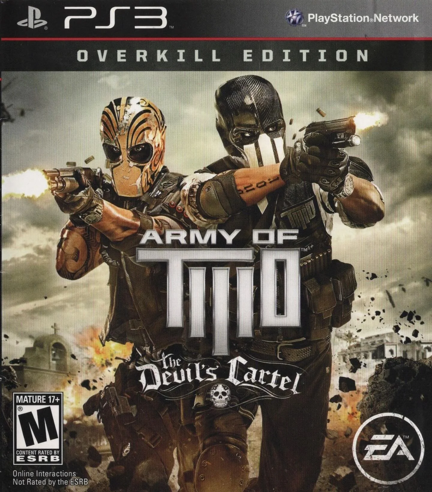 Army of Two: The Devil&rsquo;s Cartel (PS3) developed by Visceral Games (Montreal branch) and published by Electronic Arts

#armyoftwo #xbox360games #eagames #gamecover #videogamecollection