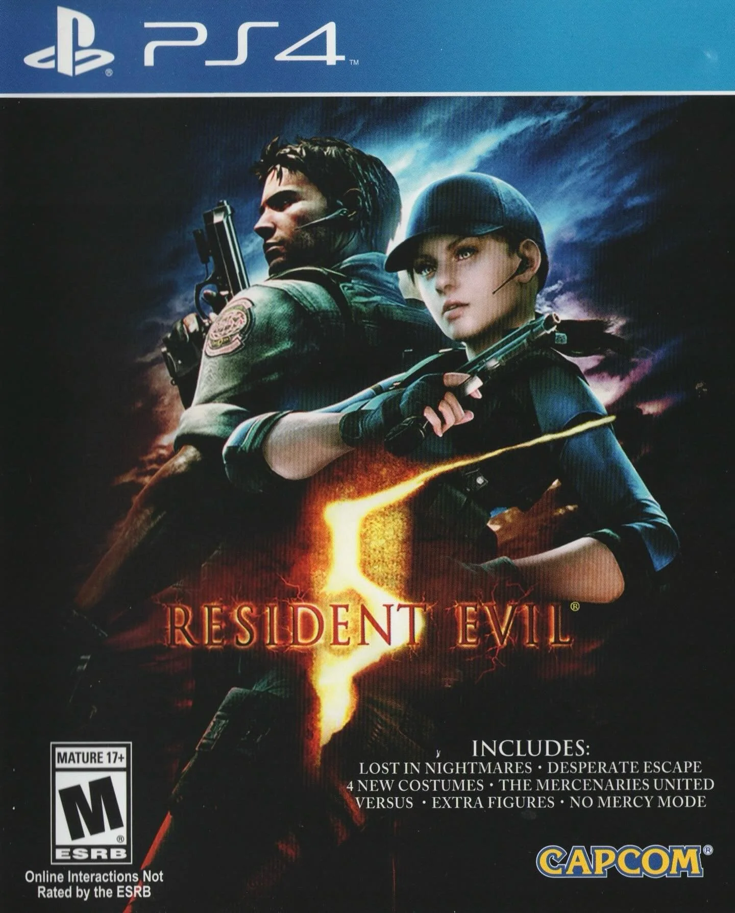 Resident Evil 5 (PS4) developed and published by Capcom 

#residentevil5 #capcomgames #ps4games #gamecover #videogamecollection