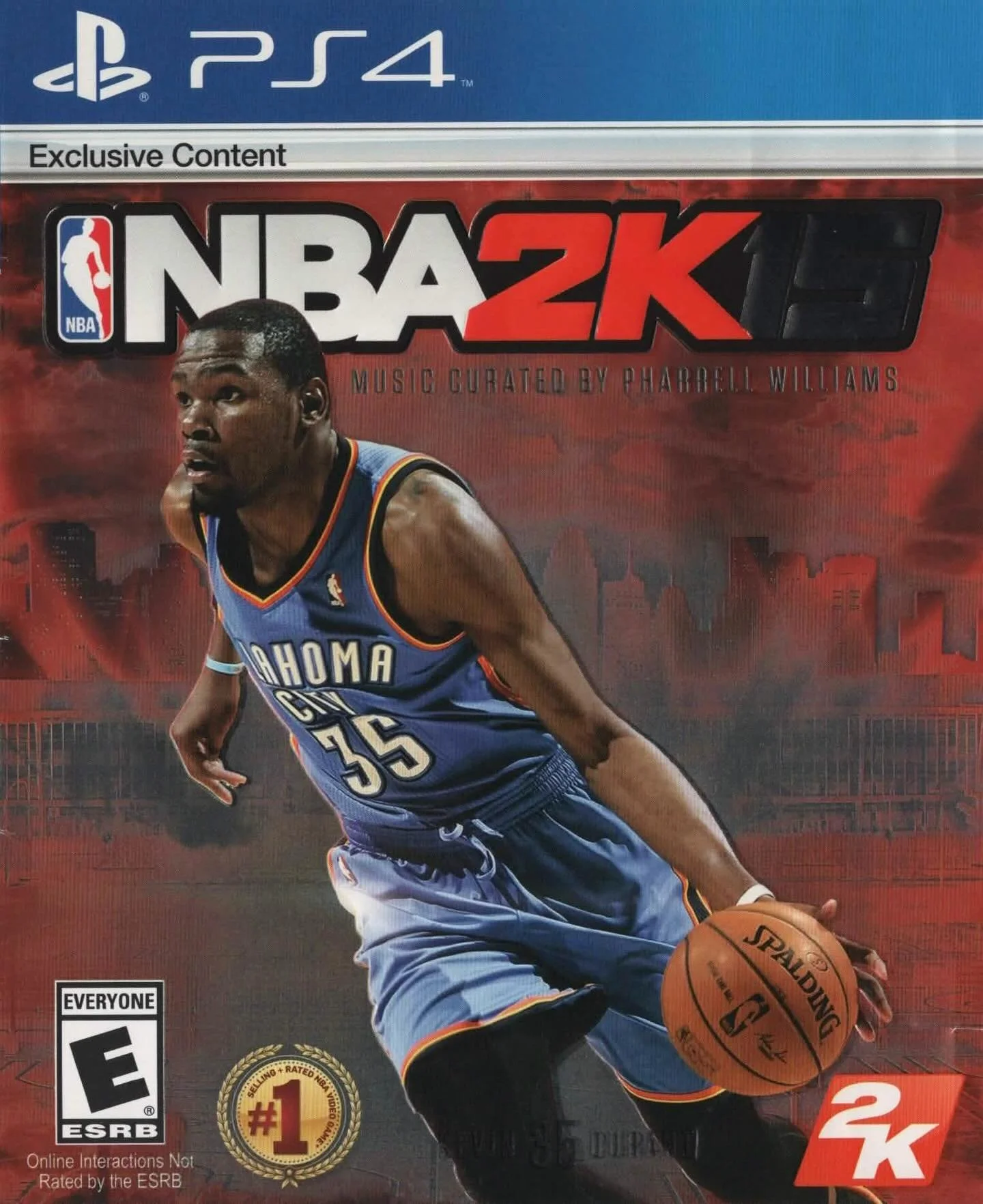 NBA 2K15 (PS4) developed by Visual Concepts and published by 2K

#nba2k15 #2kgames #ps4games #gamecover #videogamecollection