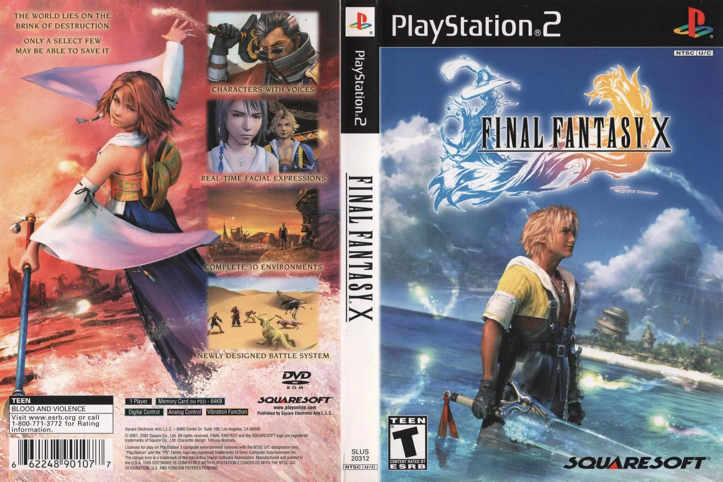 Final Fantasy X (PS2) developed by Square Product Development Division 1 and published by Square Electronic Arts

#finalfantasyx #sqaureenix #playstation2 #ps2games #videogamecollection