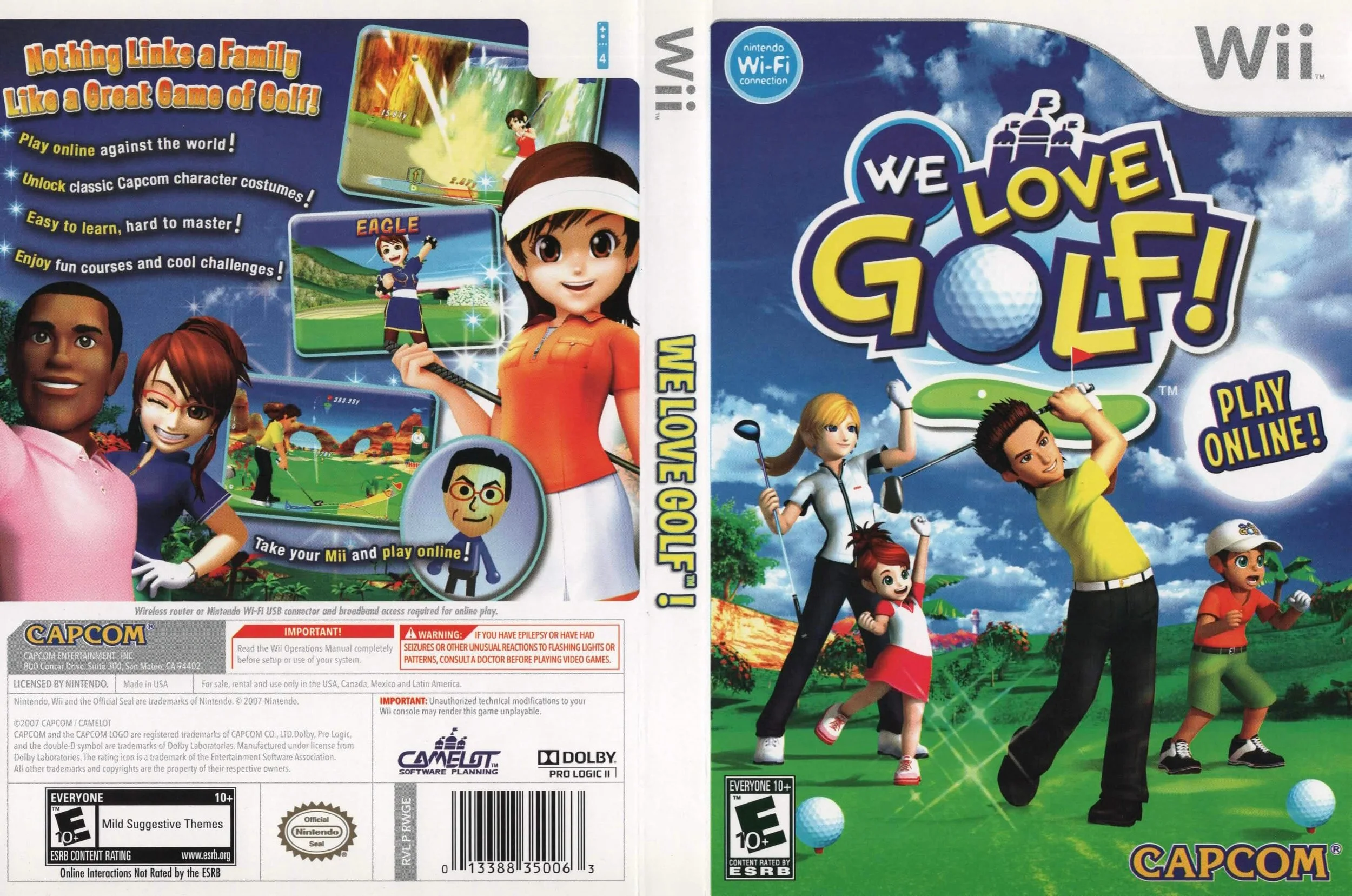 We Love Golf! (Wii) developed by Camelot Software Planning and published by Capcom

#welovegolf #wiigames #nintendowii #capcomgames #videogamecollection