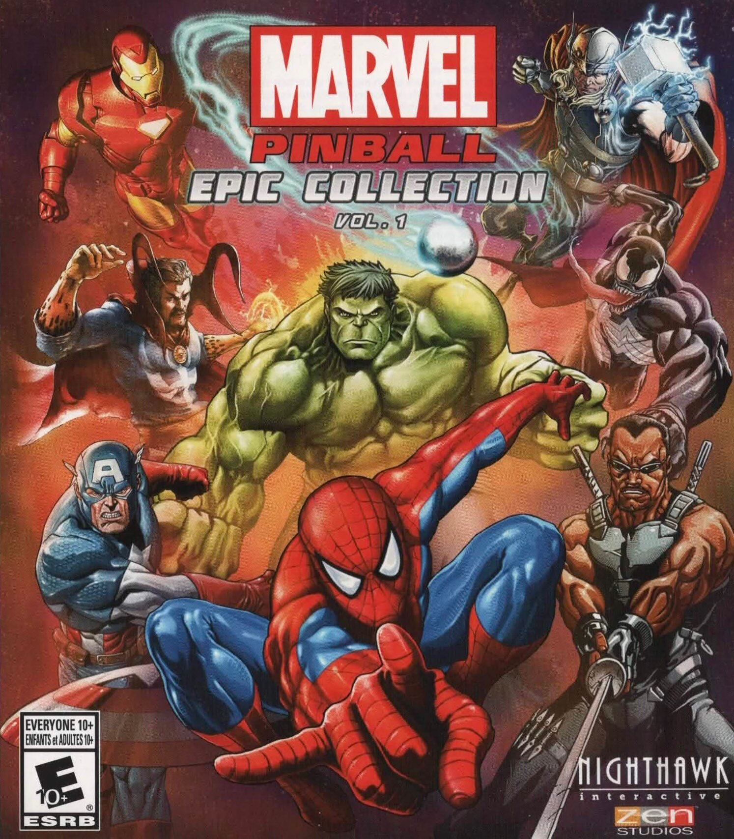 Marvel Pinball Epic Collection Vol. 1 (Xbox One) developed by Zen Studios and published by Nighthawk Interactive 

#marvelgames #marvelheroes #xboxgames #xboxgamer #videogamecollection