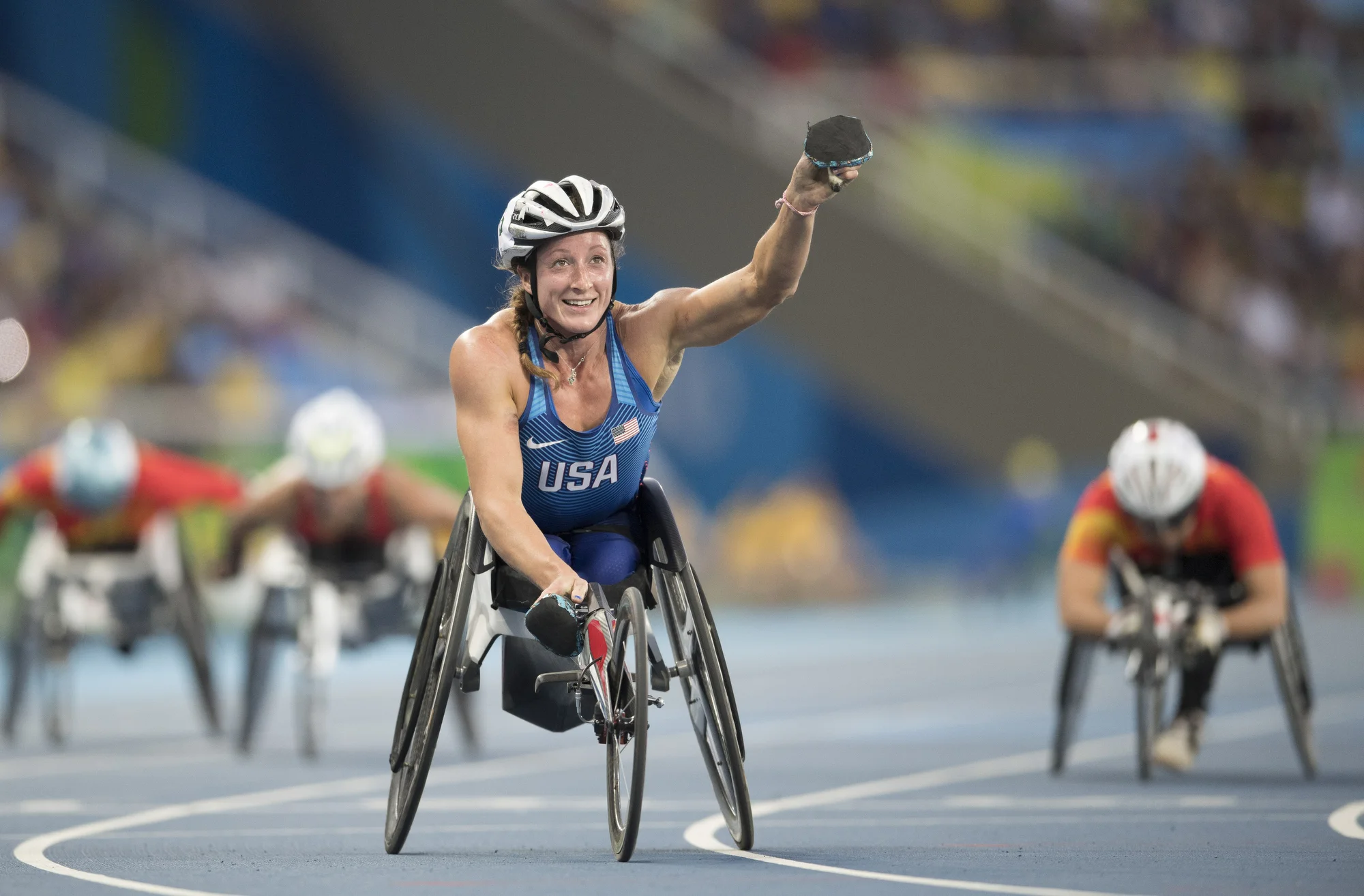USA's Tatyana McFadden, Rio 2016 