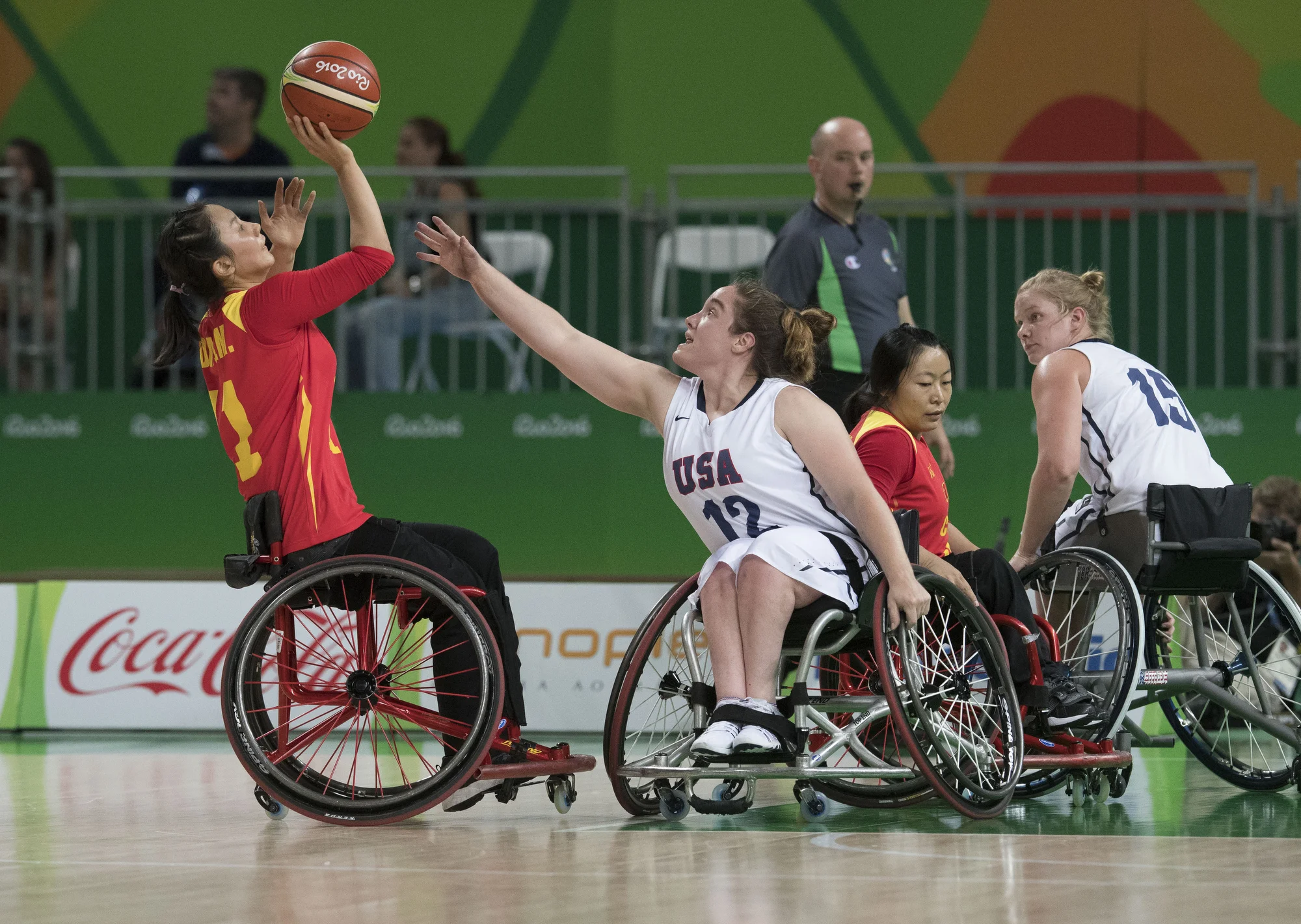 USA vs. China women's basketball, Rio 2016 