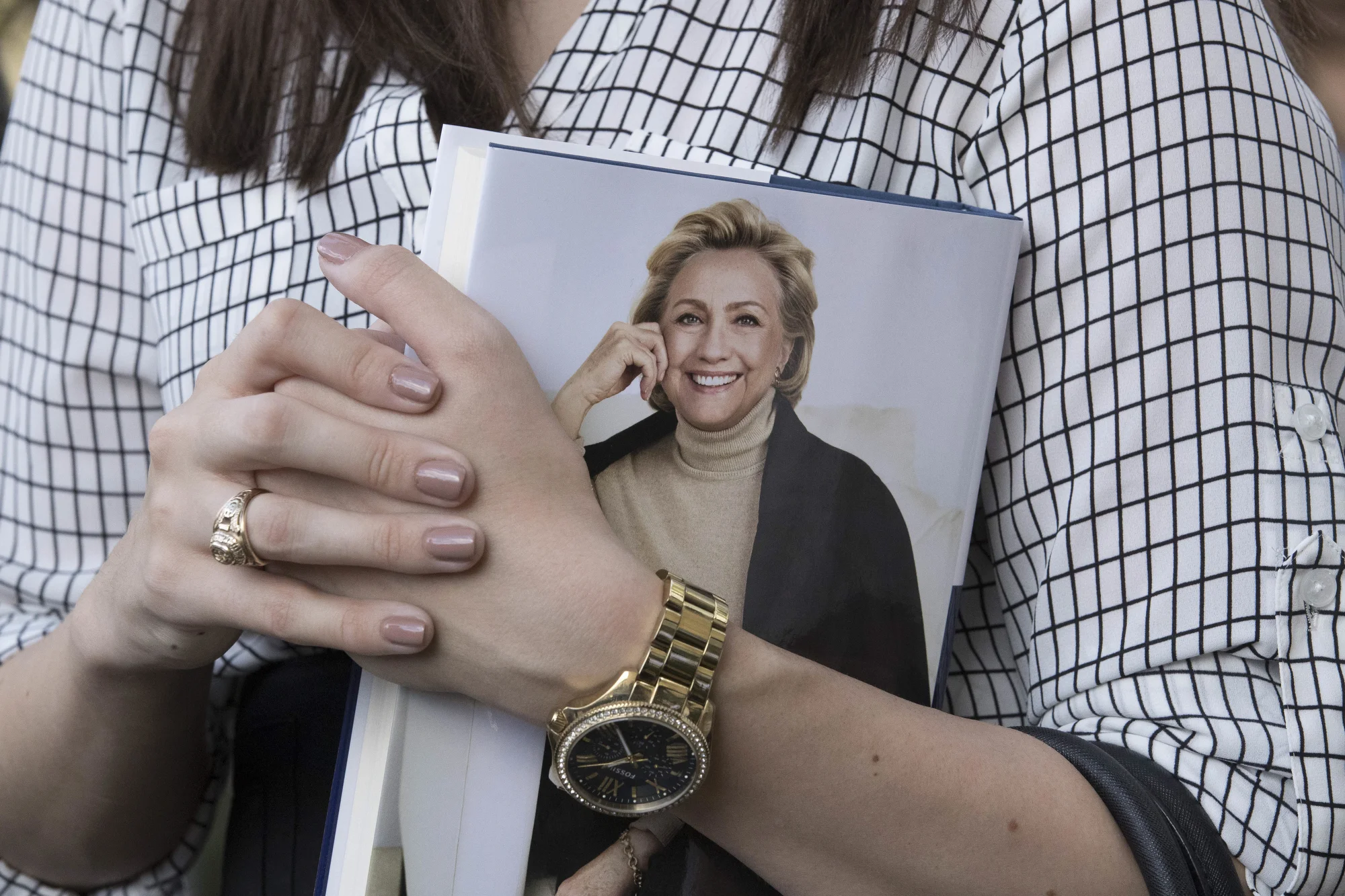Texans greet Hillary Clinton in Austin