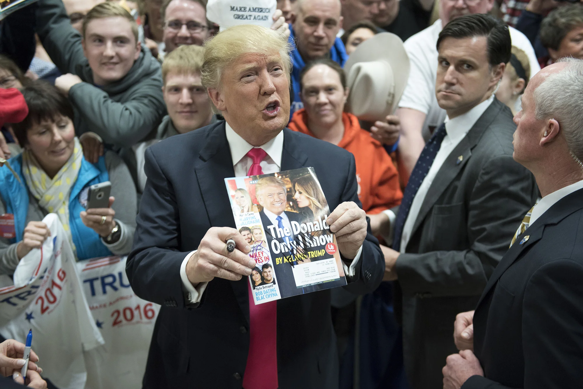 Donald Trump wows Iowans in Council Bluffs