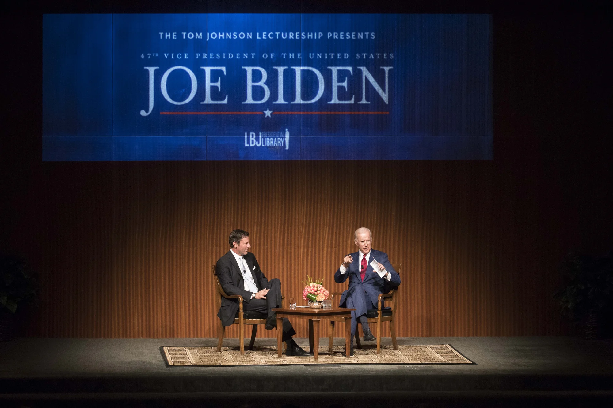 LBJ's Mark Updegrove interviews Joe Biden 