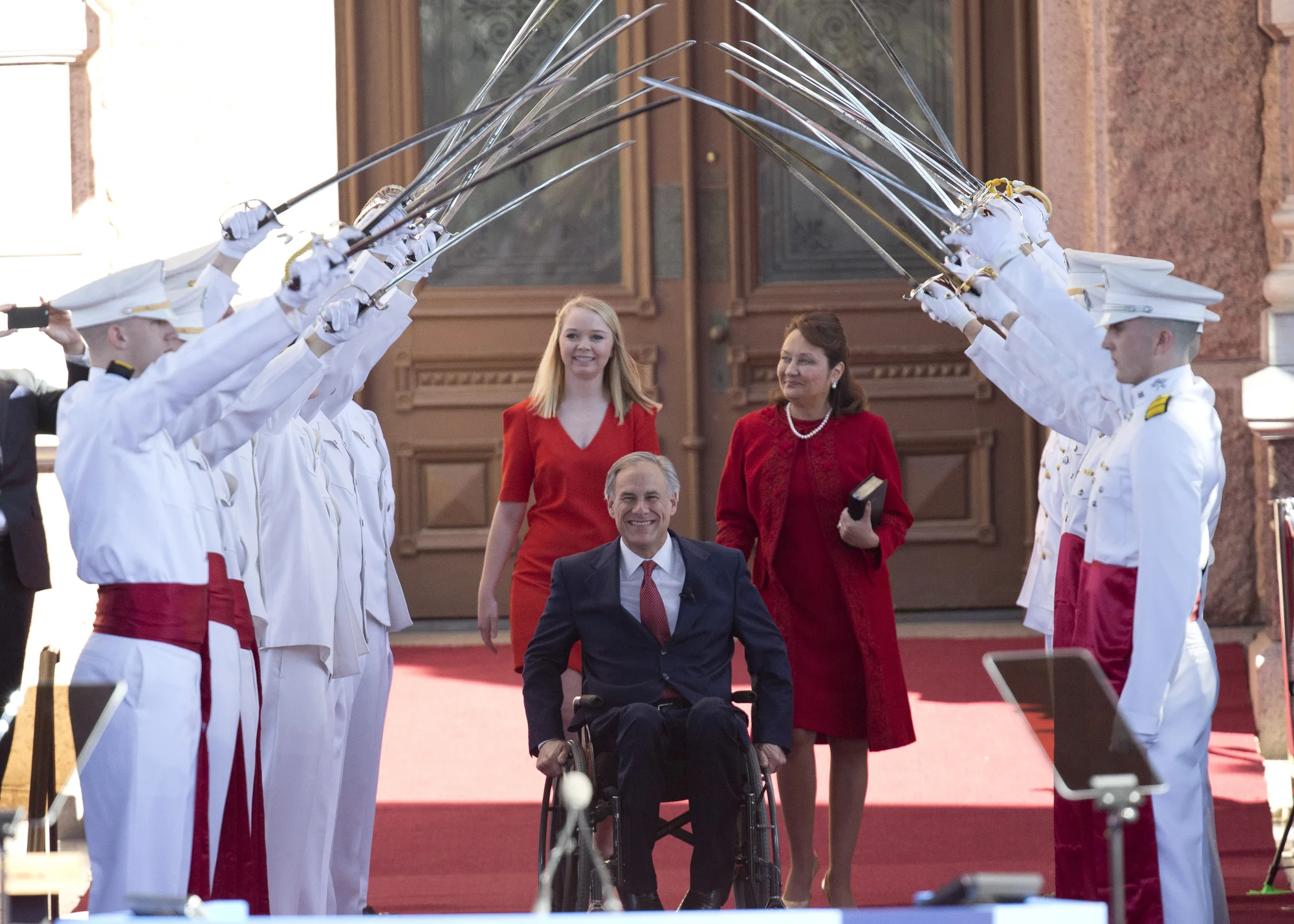 Gov. Greg Abbott first inaugural, Austin