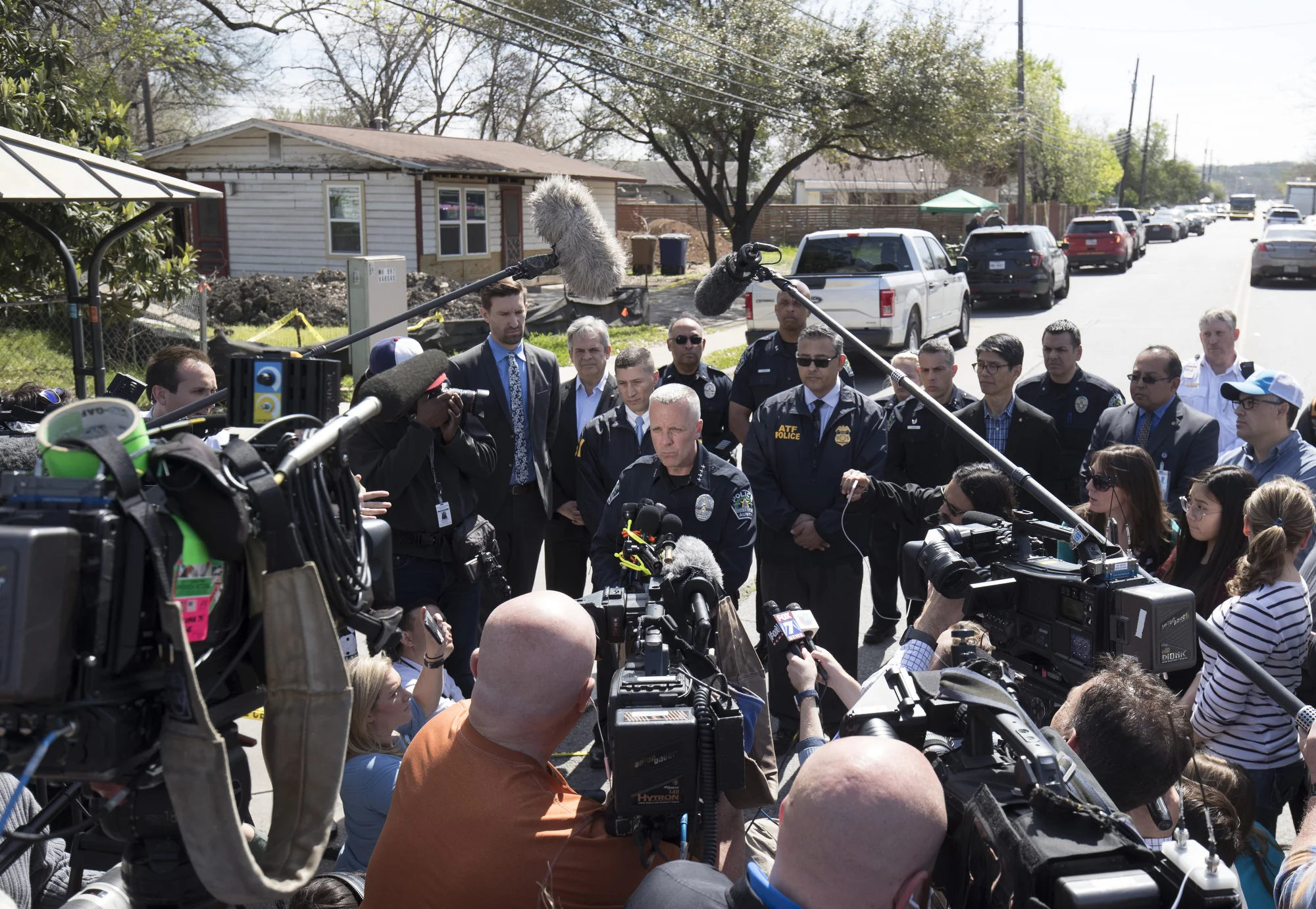 Police search for the Austin bomber, 2018 