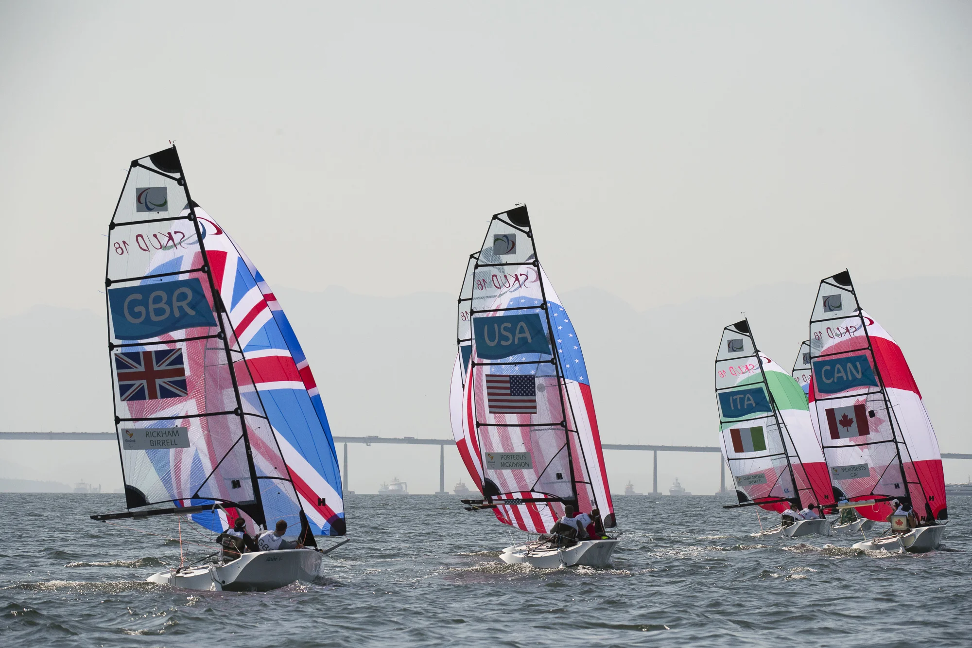 Paralympic sailing, Rio 2016