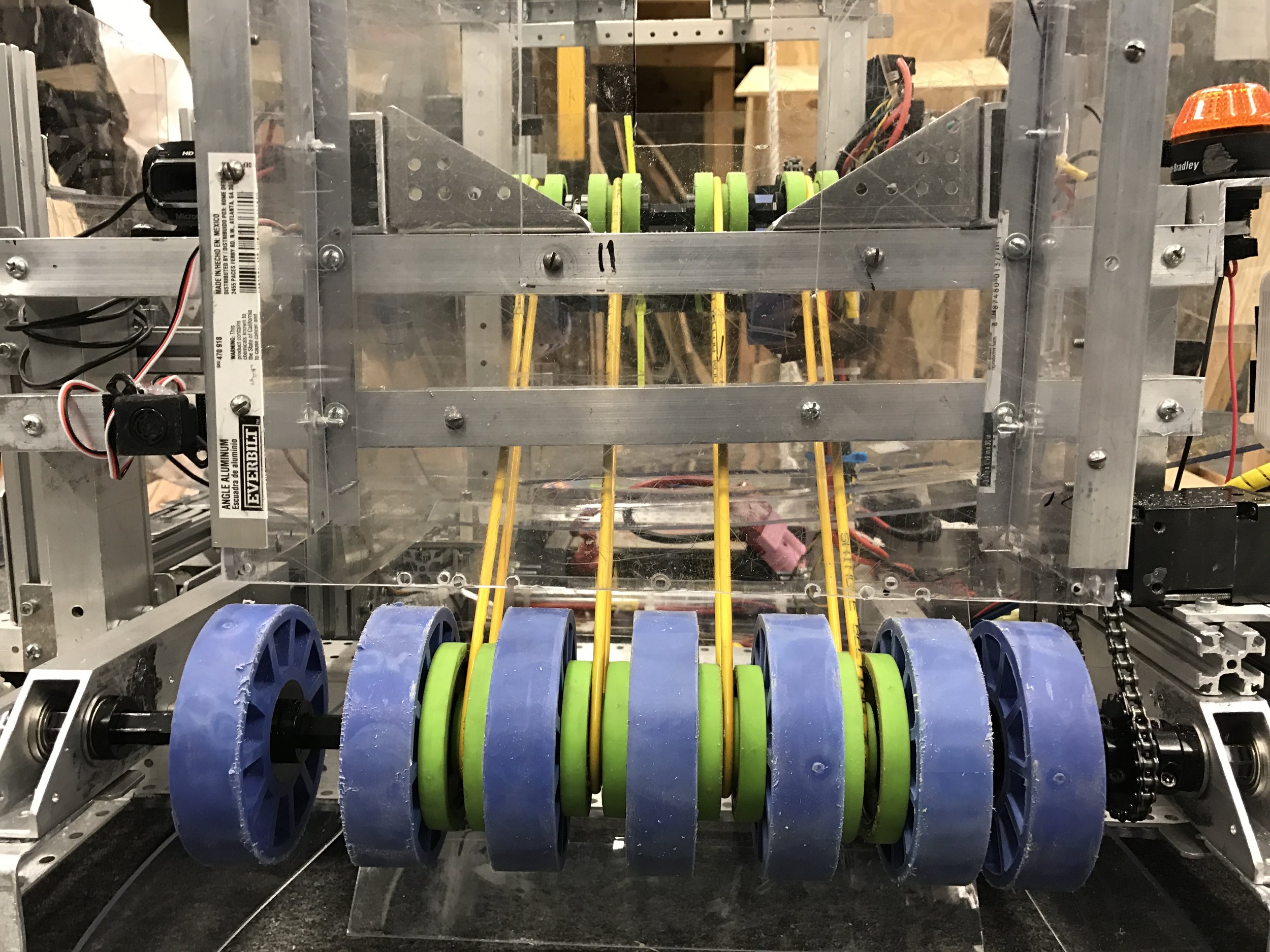  I work with the students on all aspects of robotics, from mechanical design and programming to leadership and organization skills. 