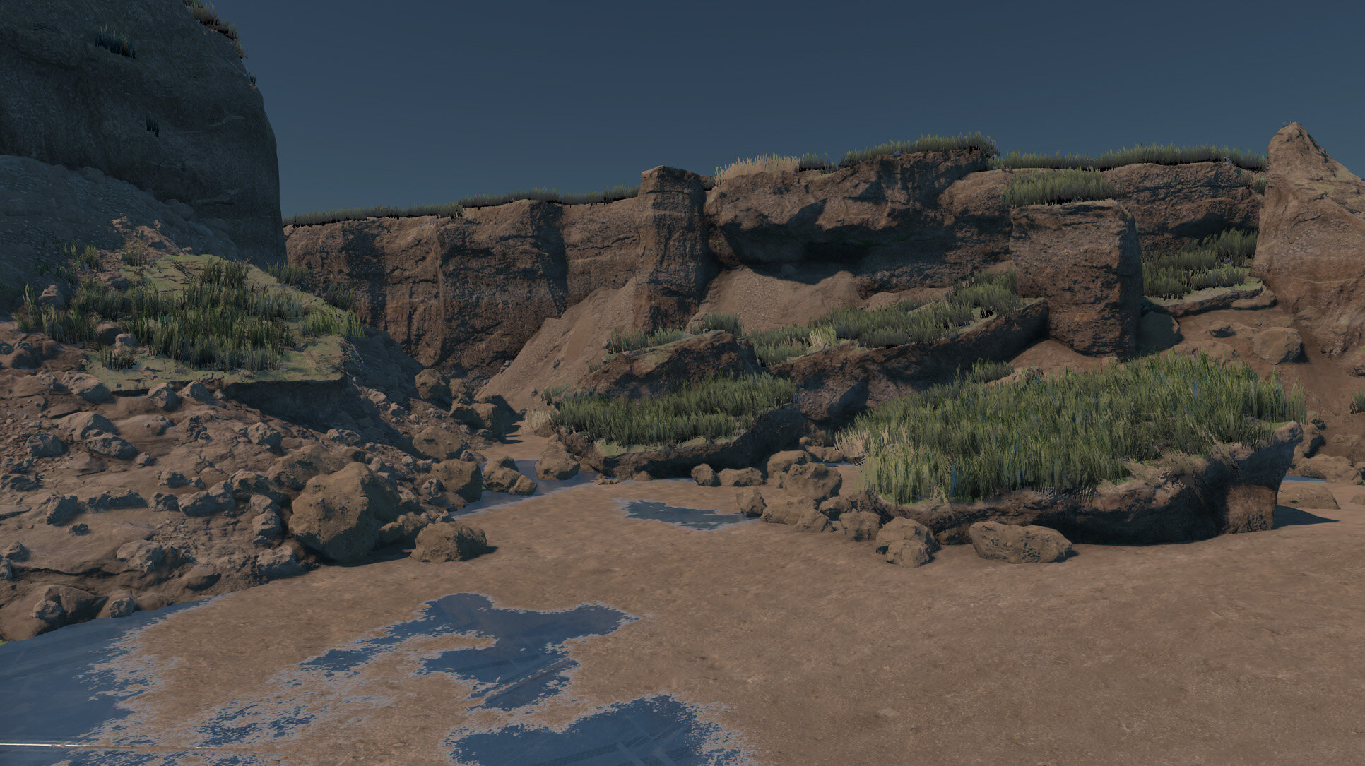 hex palette - terrain assets