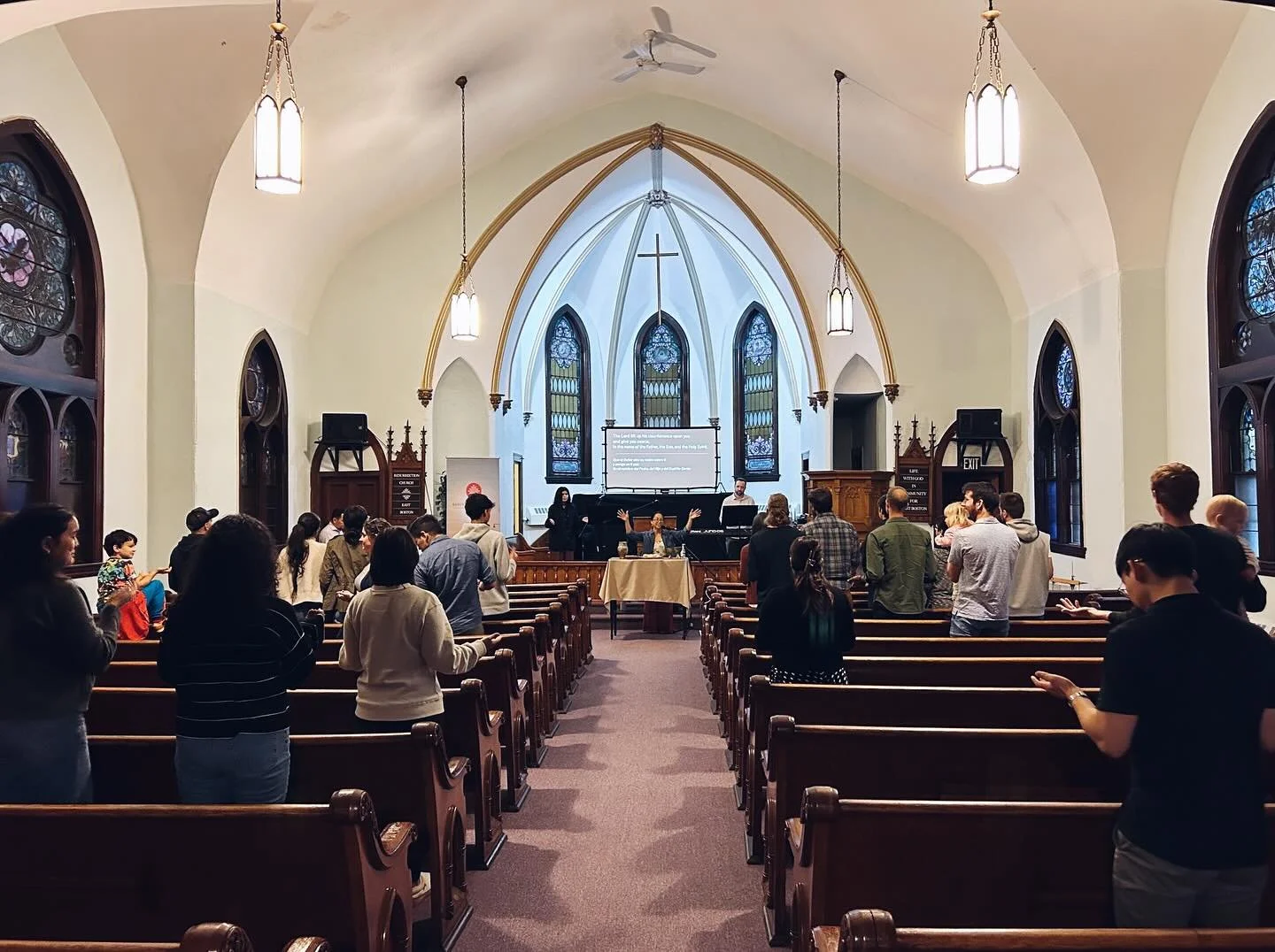 In Jesus, Jubilee is here. May we live as a Jubilee people - joyful and free, radically generous, forgiven and forgiving - a people of rest and release. Amen.
Join us for worship on Sundays at 4:30p at 50 Bennington Street as we continue our journey