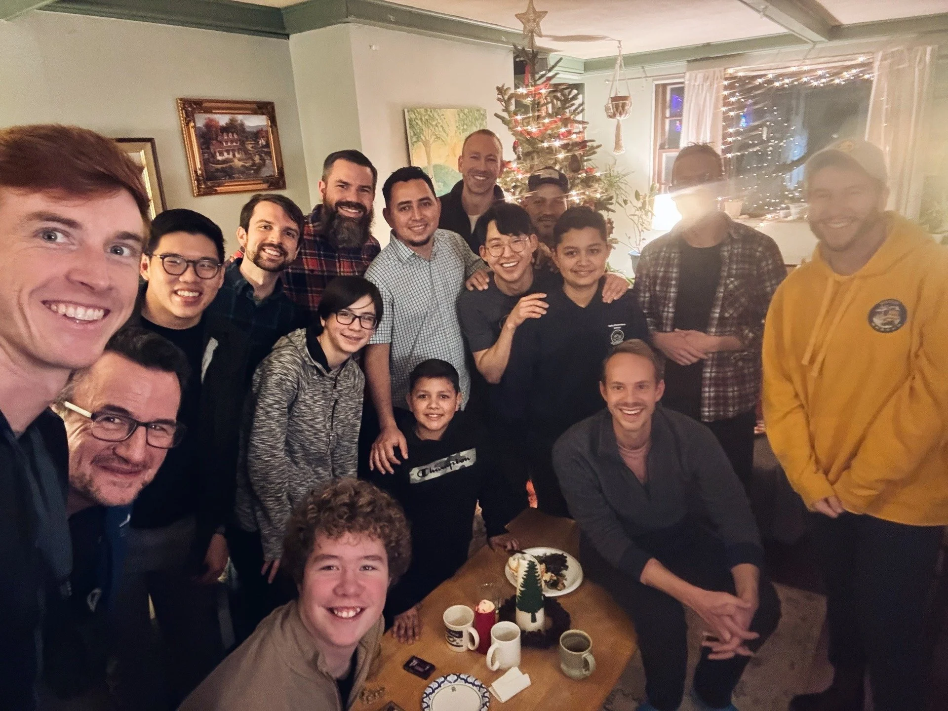 An evening of connection, prayer, and honest conversation. Grateful for the men of our church - may the brotherhood grow deeper in faith, hope, and love. #church