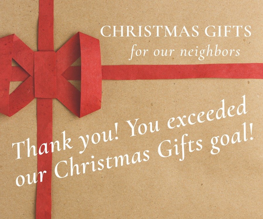 Thank you to everyone who gave to our Christmas Gifts initiative to bless our brothers in detention.

There were waves of joy inside the detention center- first when men received money for basic needs (sweatshirts, ramen, shampoo, etc) right on time 