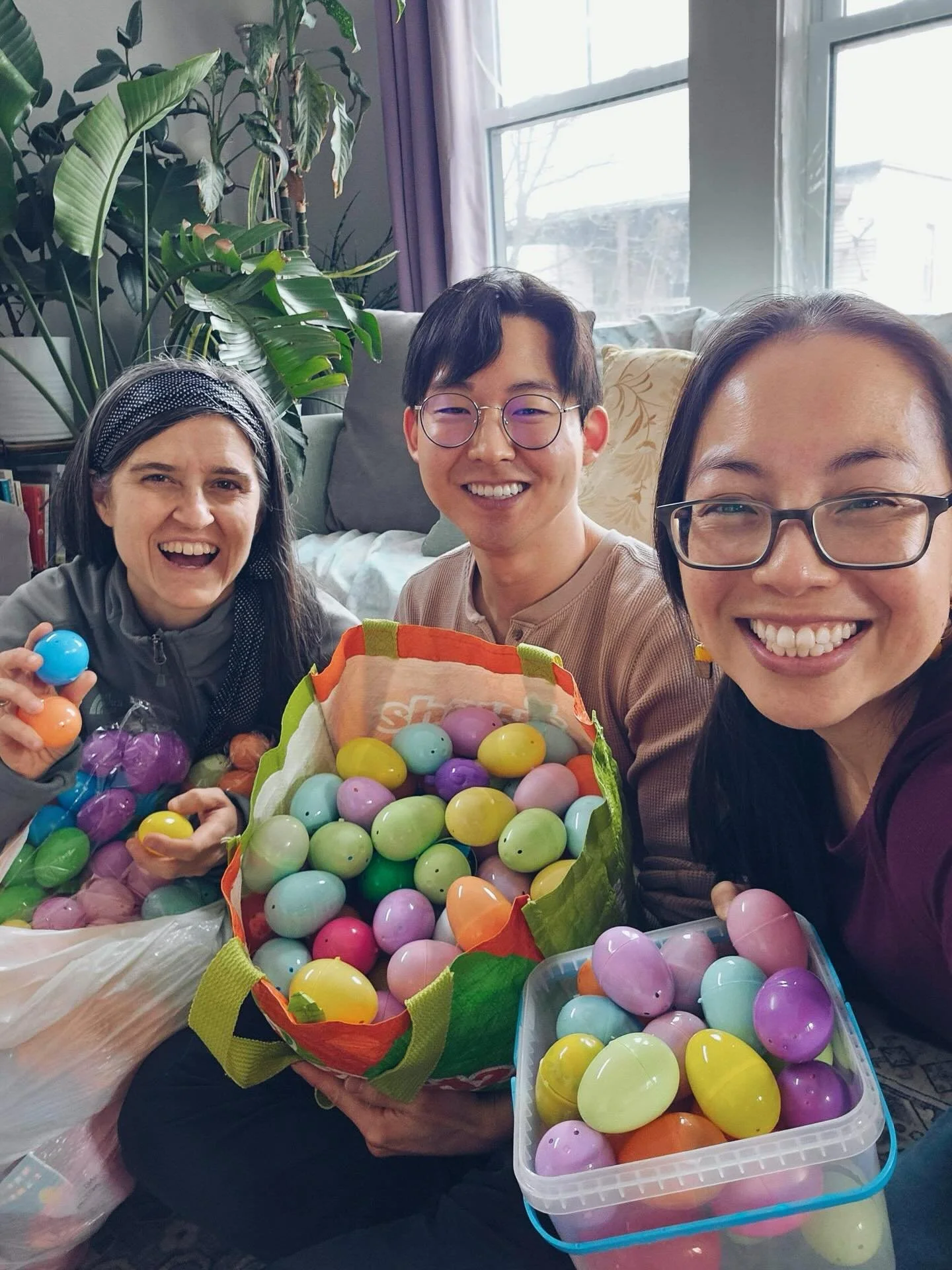 Interrupting Holy Saturday with a reminder that we&rsquo;ll be at Bremen Street Park at 10am for our Easter Brunch! We filled 250 eggs and are excited to celebrate the resurrection with burritos and fun (and have our annual tug of war competition!). 