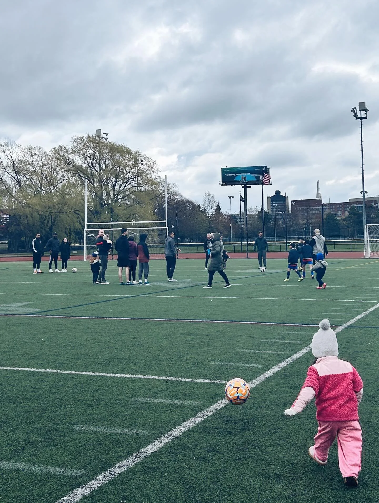 A great time was had at Soccer in the Park! Thanks to all who came and shared the joy ✨⚽️ #eastertide