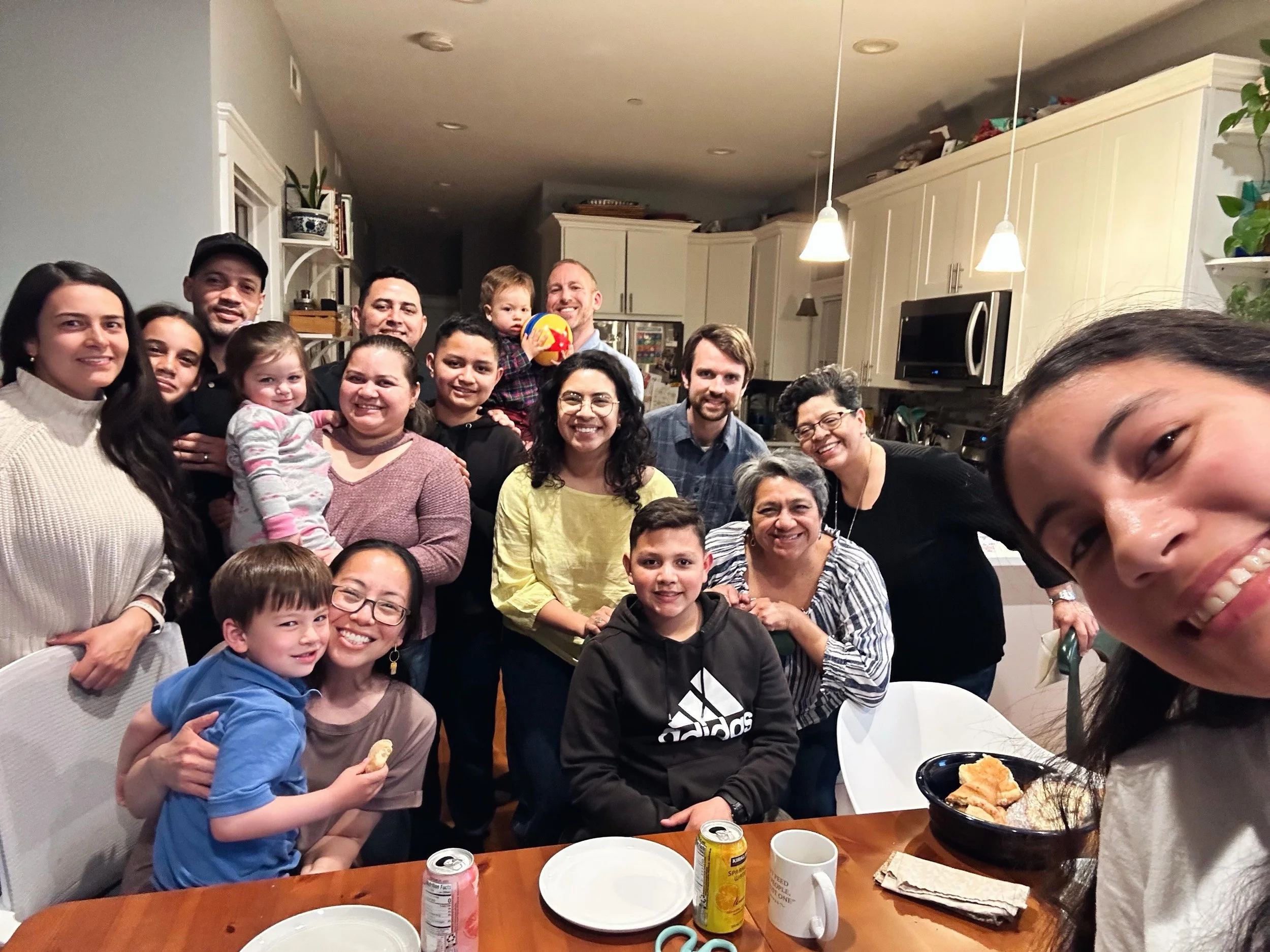 Grateful to spend the evening with Damaris and Patricia from Agencia ALPHA to eat, rest, and share of God&rsquo;s goodness together. What an honor to have such incredible, faithful partners here in our neighborhood! May God bless the work of their ha