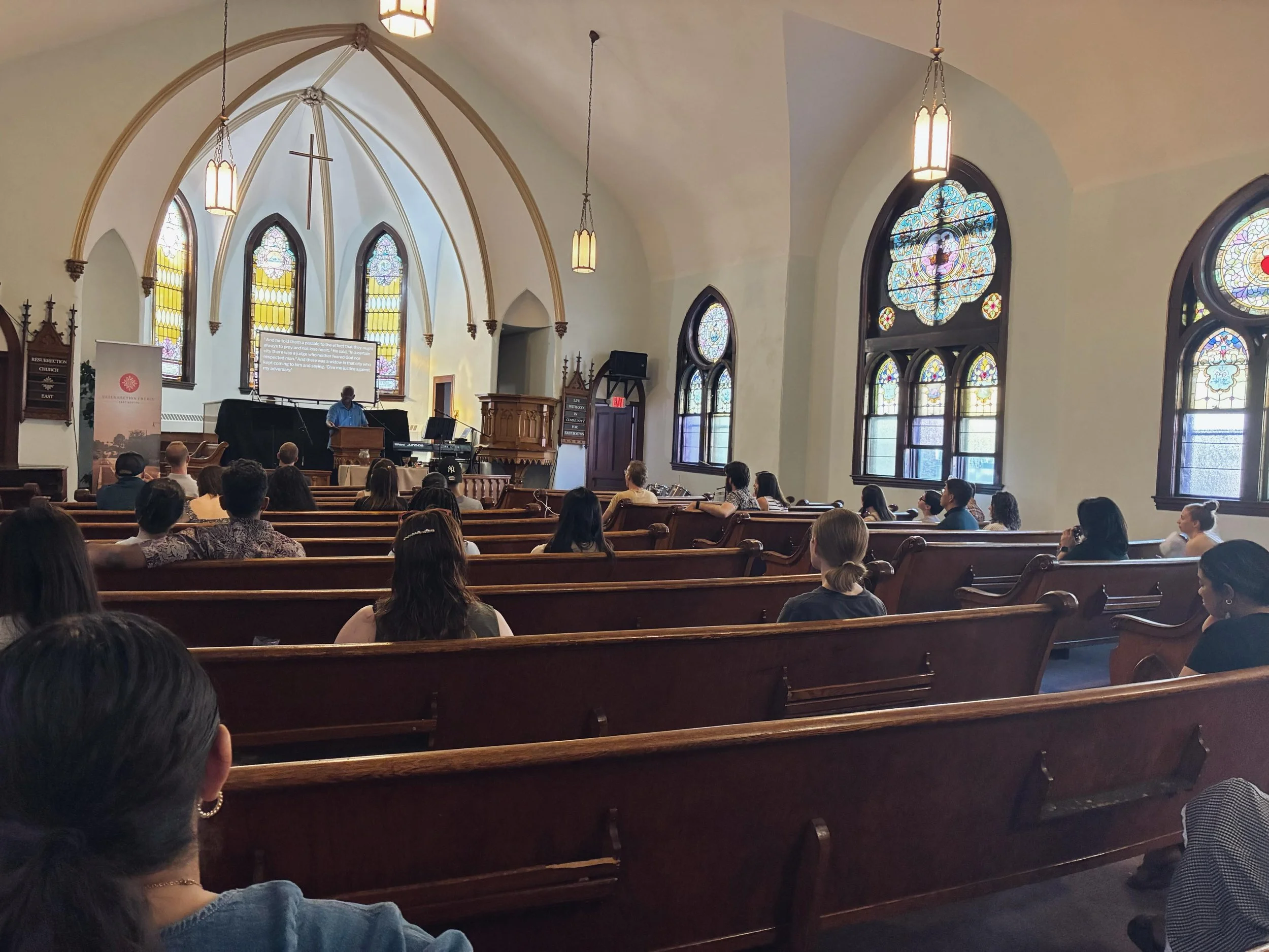 Encouraged by guest Bishop Larry Ward as he preached &ldquo;Don&rsquo;t Give Up Praying.&rdquo; May we grow in endurance and confidence in prayer as God&rsquo;s beloved. #church