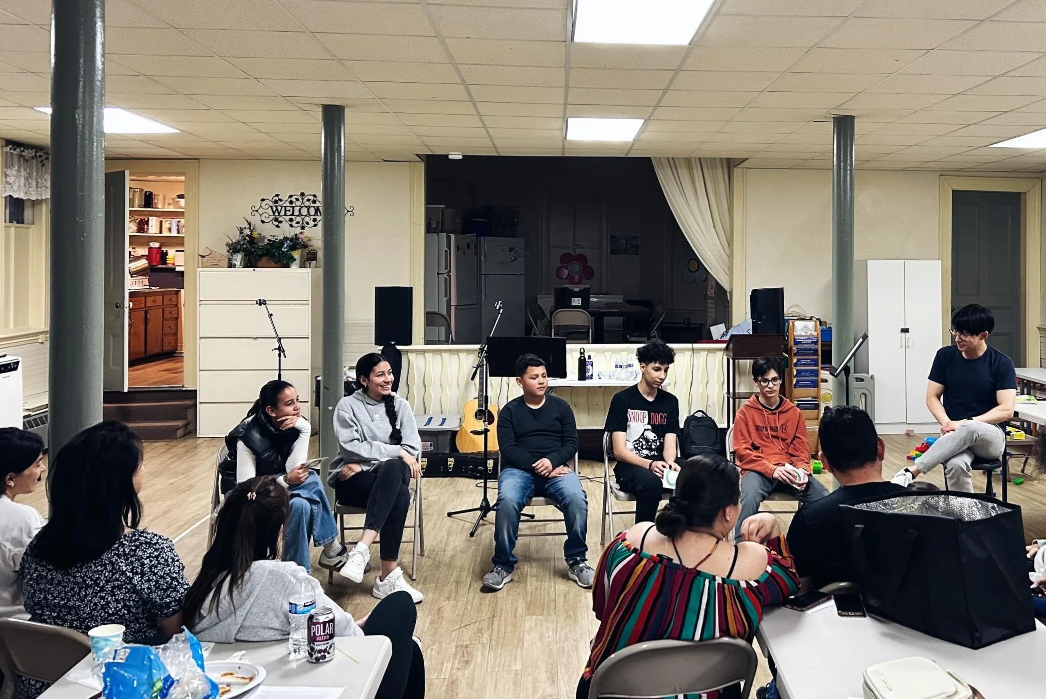 A fun and encouraging Together Night to eat, play, and hear youth testimonies. Thank you to our youth for letting us bear witness to the beautiful things God is doing in and through you! #church