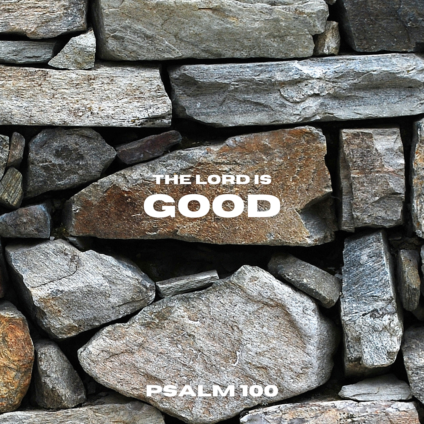 Justin Ruddy The Lord is Good (Psalm 100) — Resurrection Church | East Boston