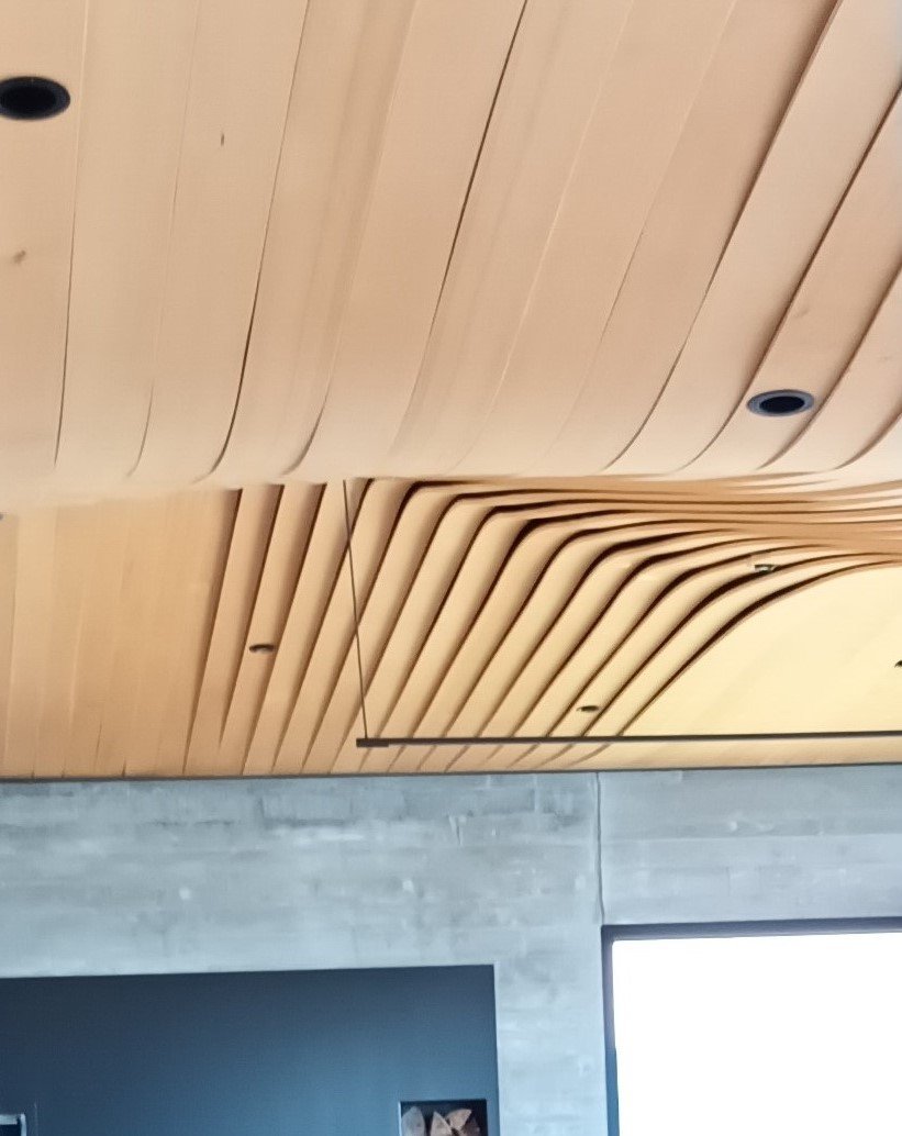 Wave Ceiling - Steam bend