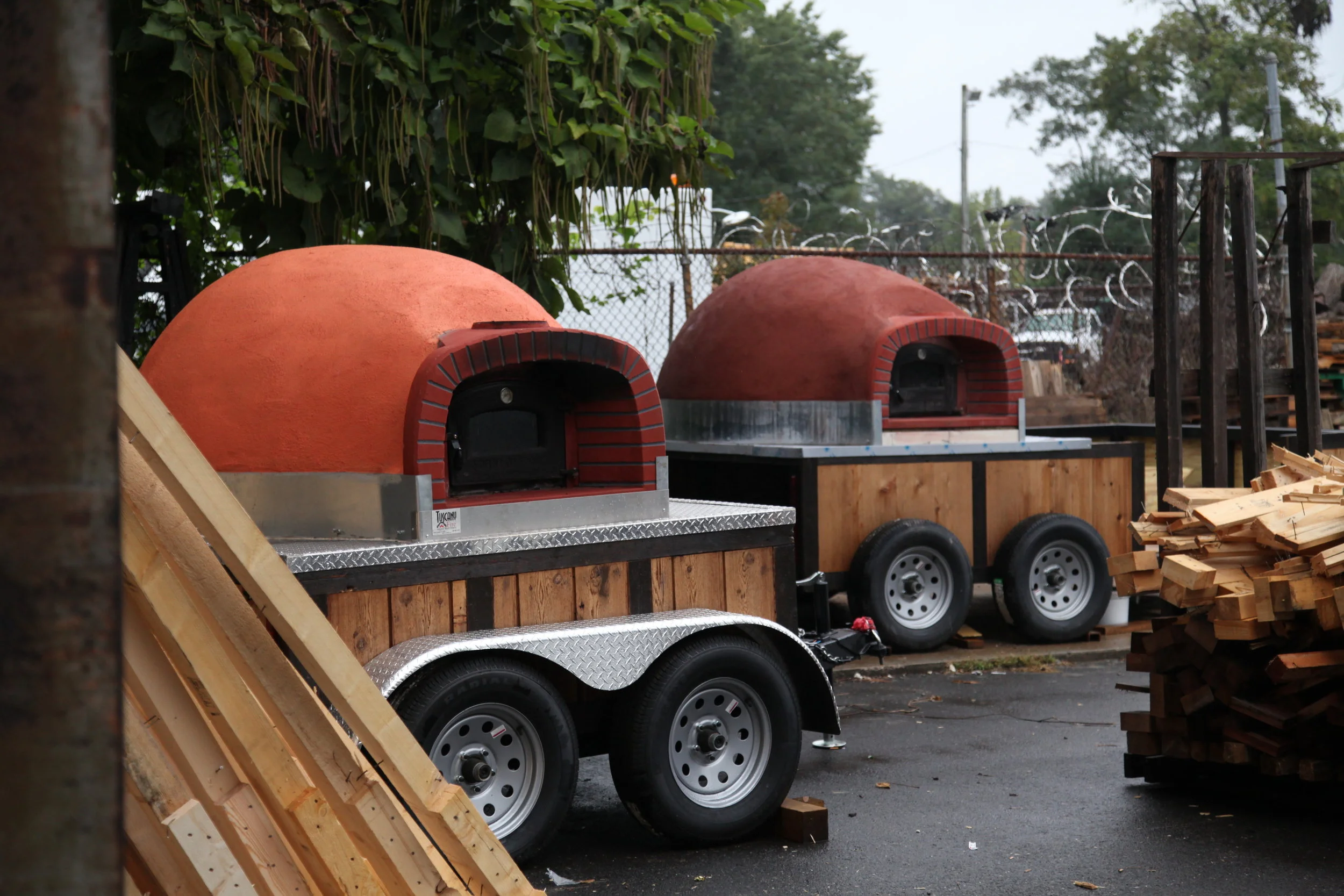 Mobile Ovens — Tuscany Fire