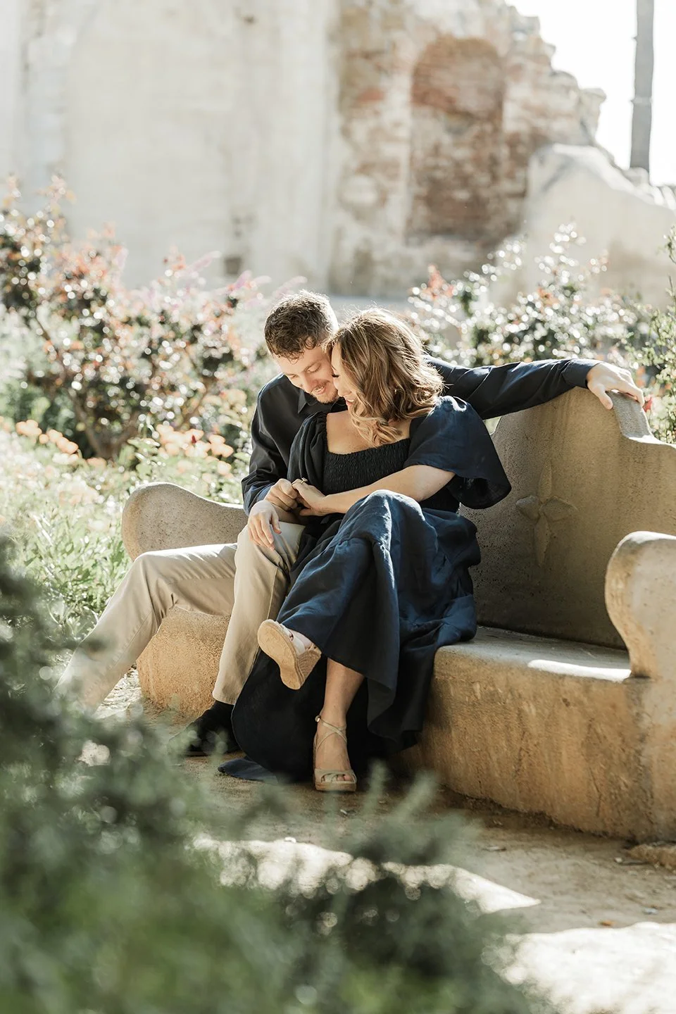 Engagement Photo Session @MissionSanJuanCapistrano, CA