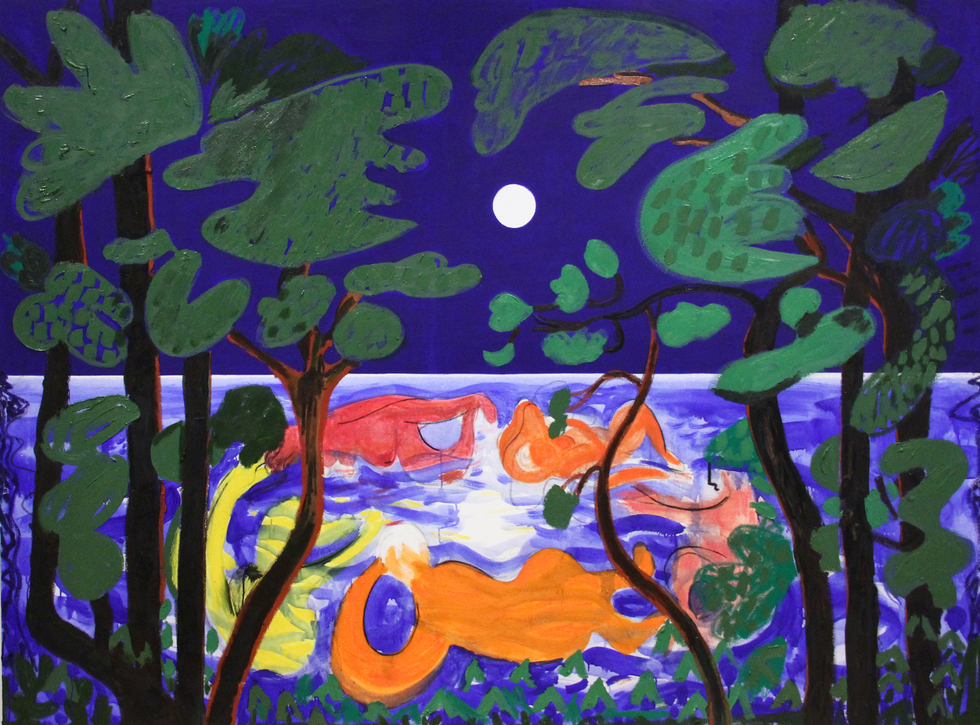 Big Sur - Oil on Canvas, 2018 - 72x96 in.