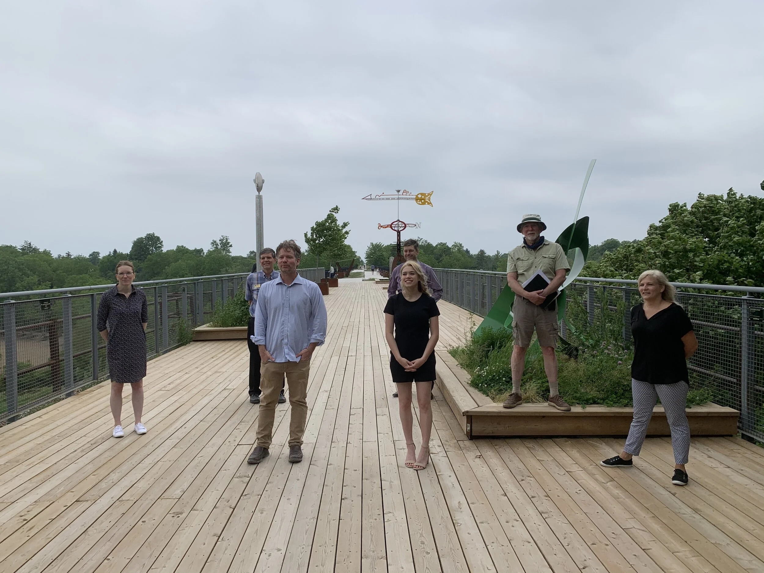 Supporting the St. Thomas Elevated Park and Launching the New ‘Art, Trees & Trails’ Project