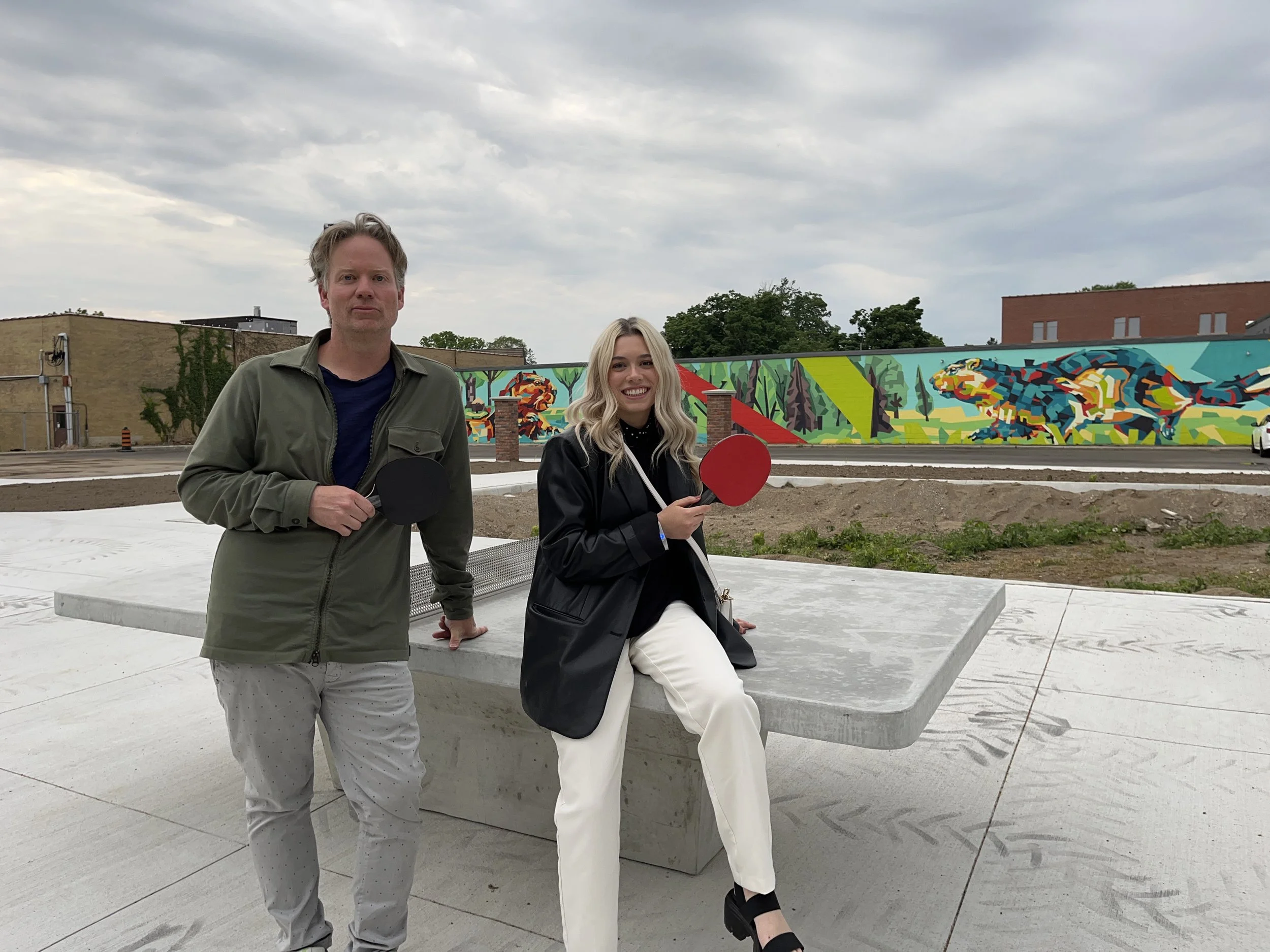 Murals in Ontario's Southwest -- Before &amp; After Shots