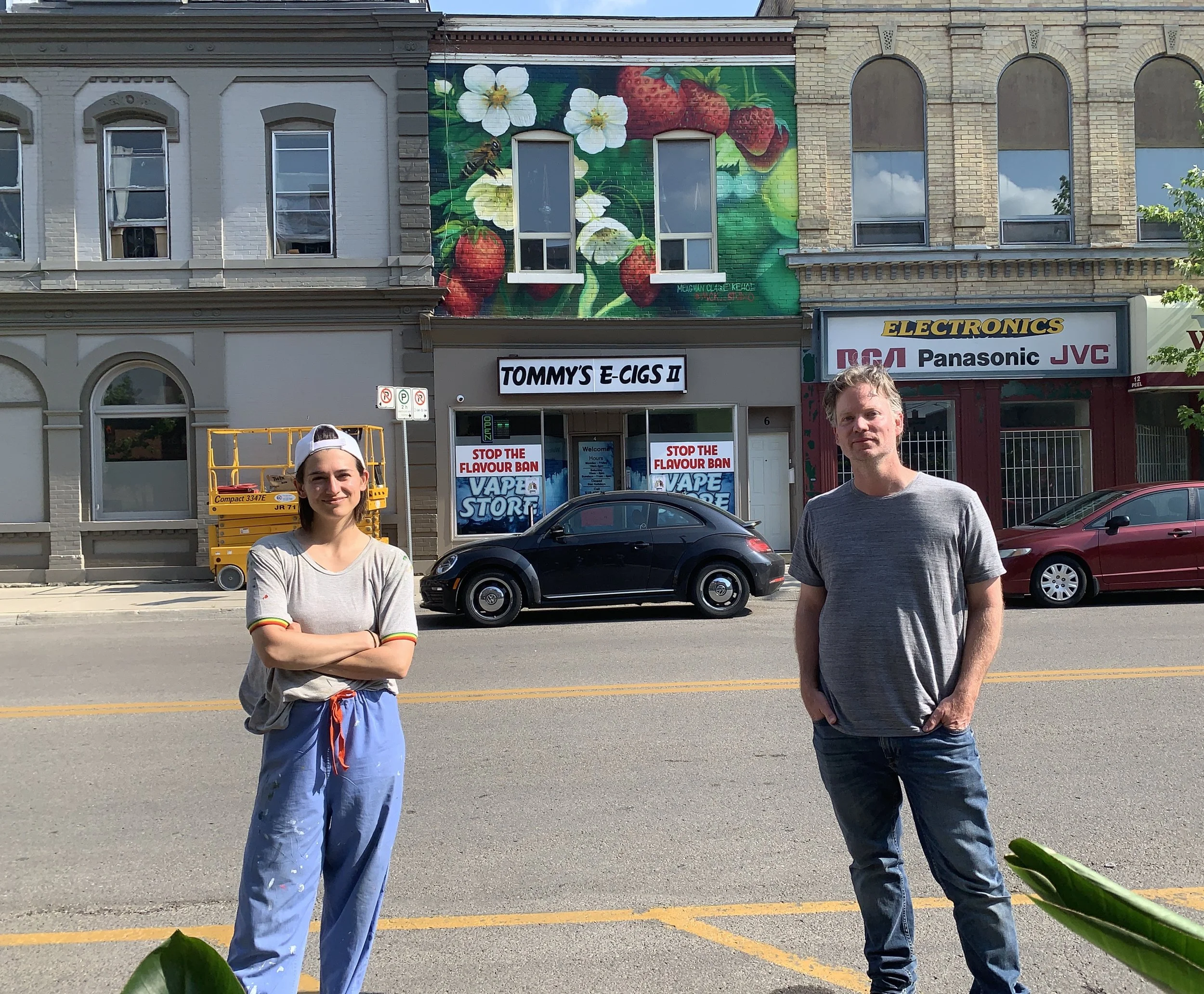 Sparks for Downtown Simcoe — Young and Free Press