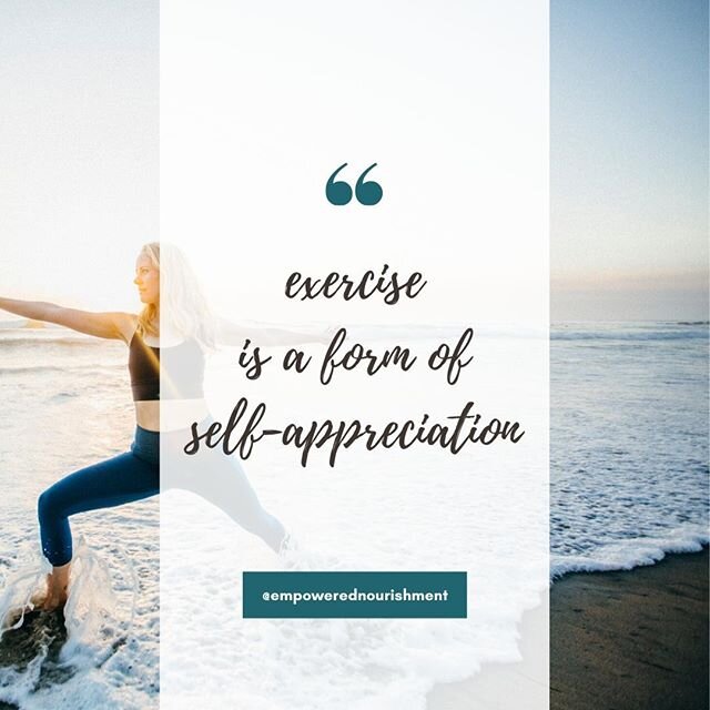 I used to exercise because I wanted to change my body, I wanted to look 'better', I wanted to be confident in a bikini, I felt I had to burn off that last emotional binge eating session . I wasted a lot a lot time thinking... &quot;If only I was ____