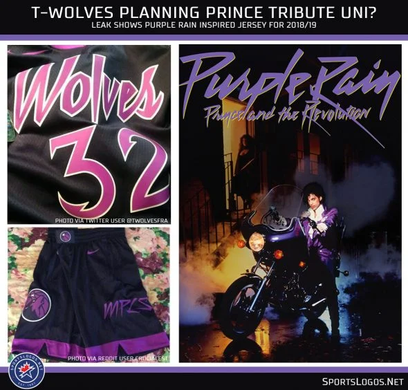 ISN Jersey Watch: Leaked Photos Of T-Wolves Jersey Honoring Prince