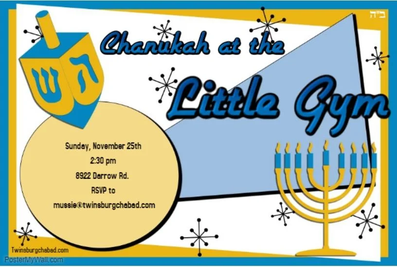 Pre-Chanukah at the Little Gym