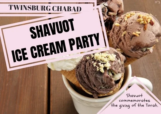 Shavuot Ice Cream Party