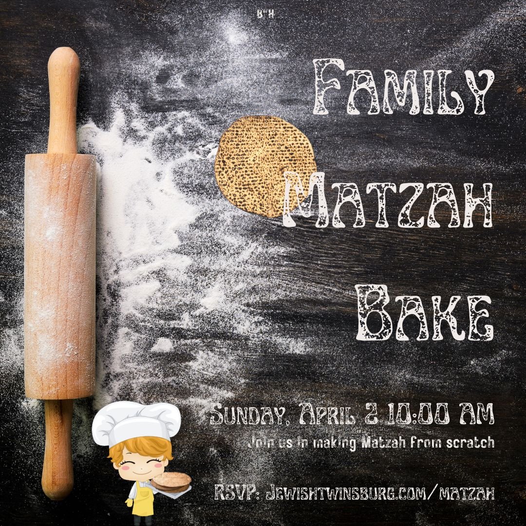 Family Matzah Bake!