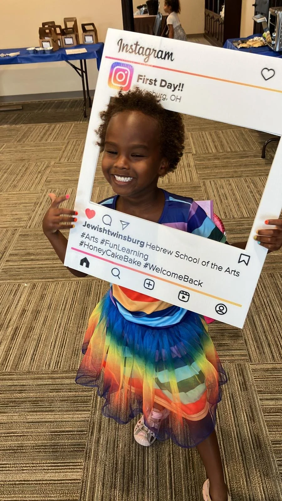 Amazing First Day of Hebrew School!