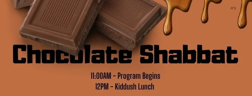 Shabbat Services &amp; Chocolate Shabbat