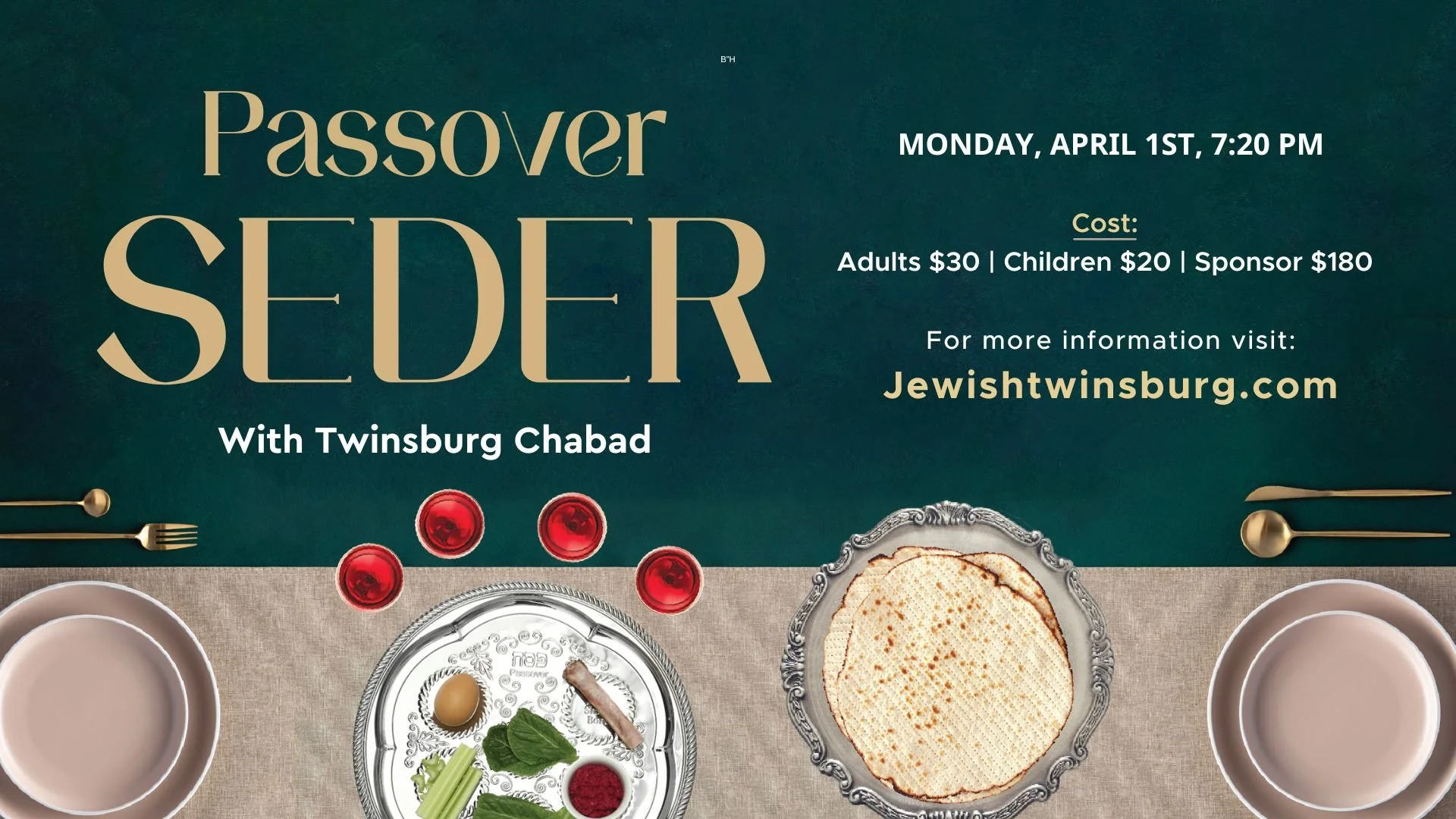 Passover Seder at Twinsburg Chabad