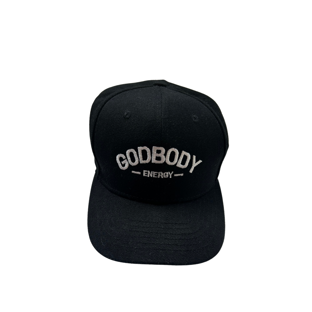 God Body Energy (Black) Baseball Cap