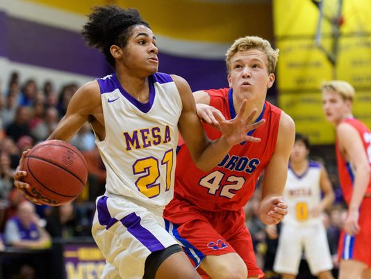 Mesa boys basketball knocks off rival Mesa Mountain View