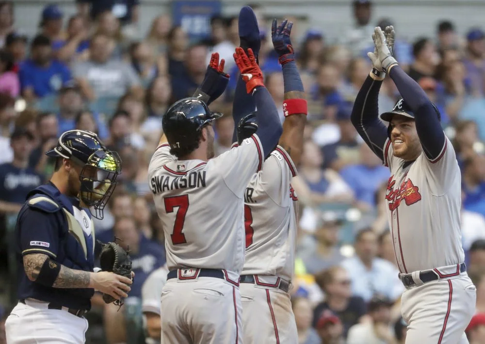 Freeman, Fried power scorching hot Braves past Brewers, 4-2