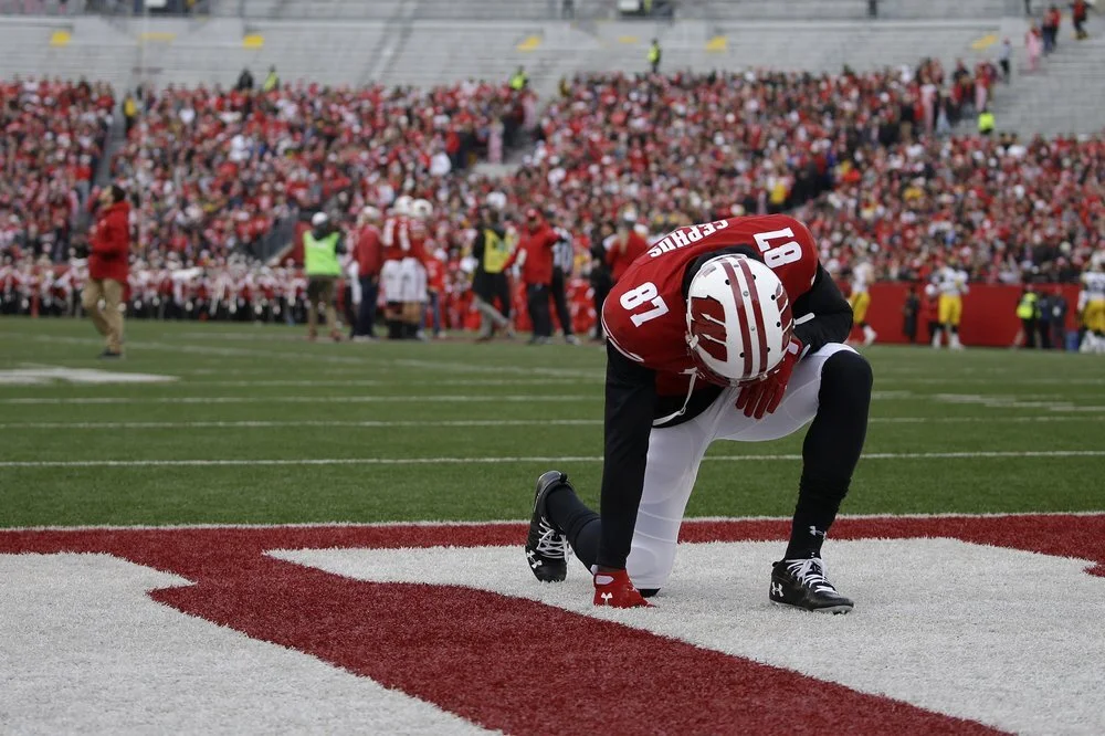 Cephus’ faith, family guided him to breakout ’19 for Badgers