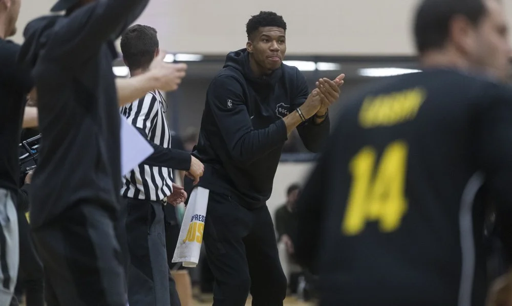 Giannis, Bucks visit prison with Laker showdown looming