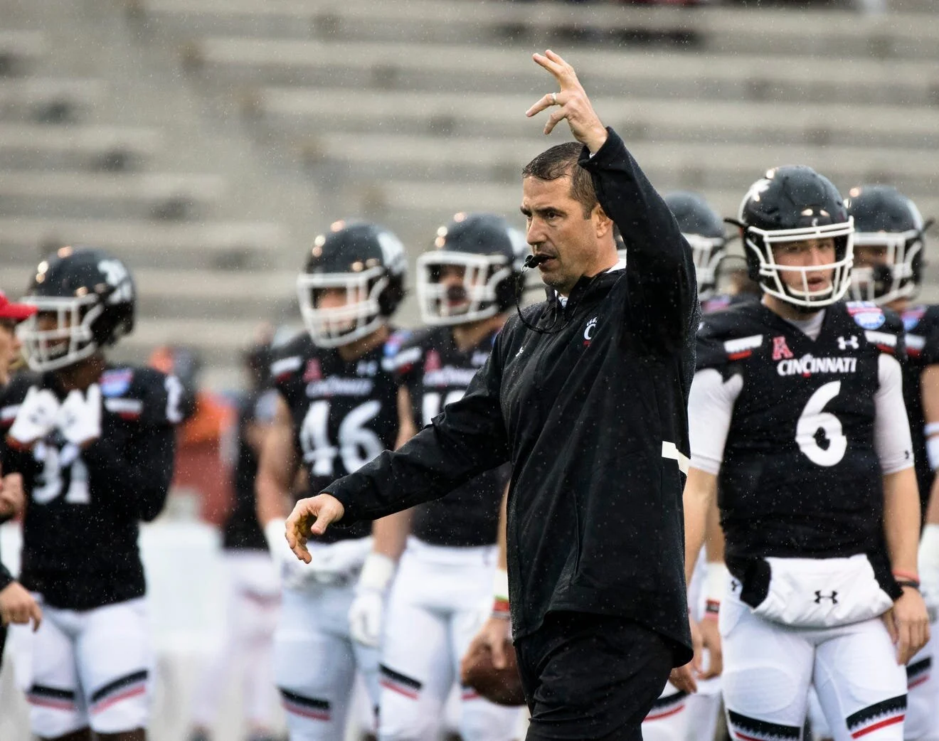 Luke Fickell getting that needed anxiety ahead of Bearcats football season-opener