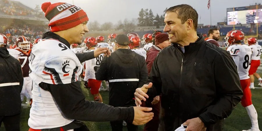 Cincinnati Bearcats quarterback Desmond Ridder, coach Luke Fickell earn AAC's top honors