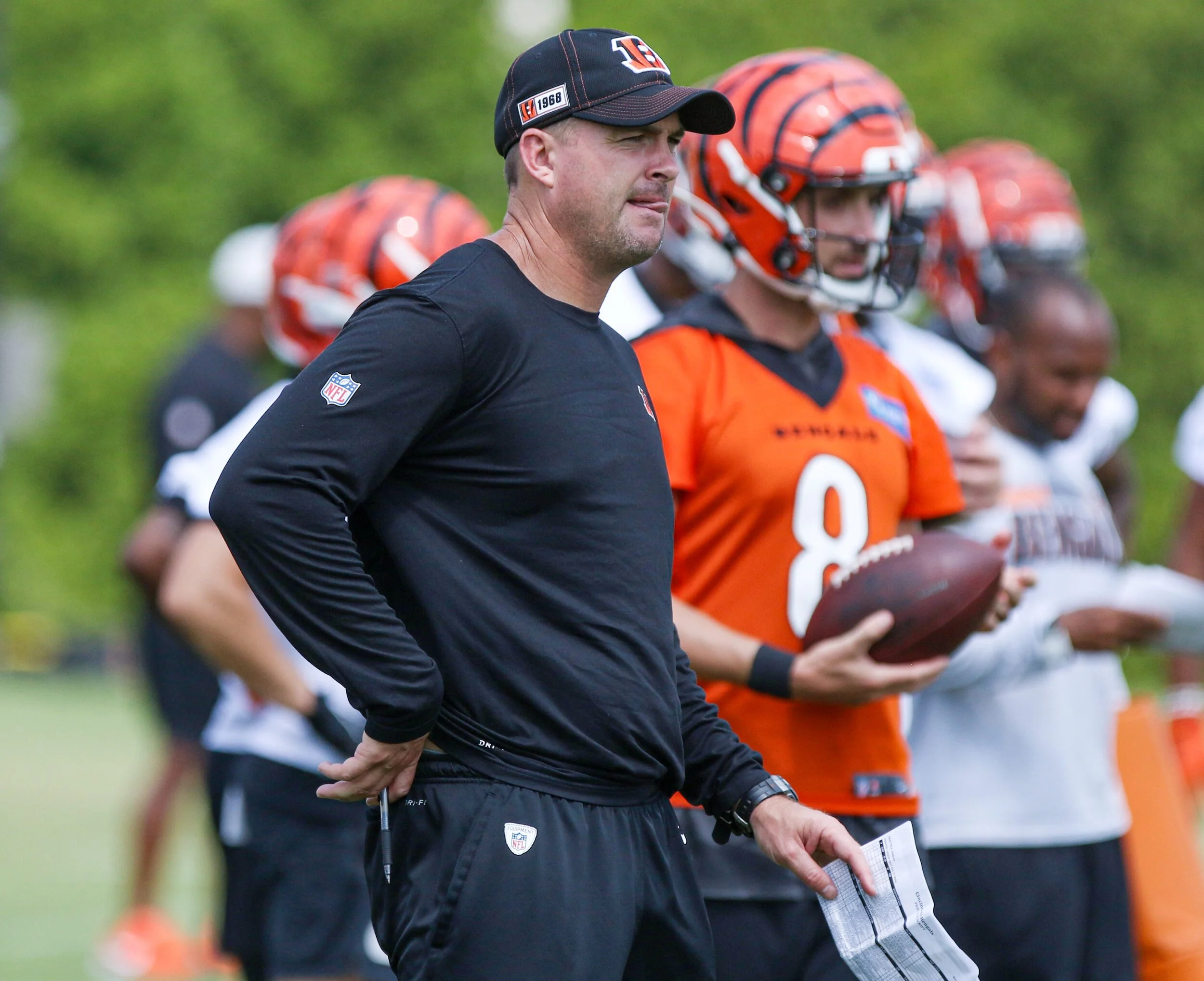 'We're all excited': Play time's over. Bengals set to practice in full pads Tuesday