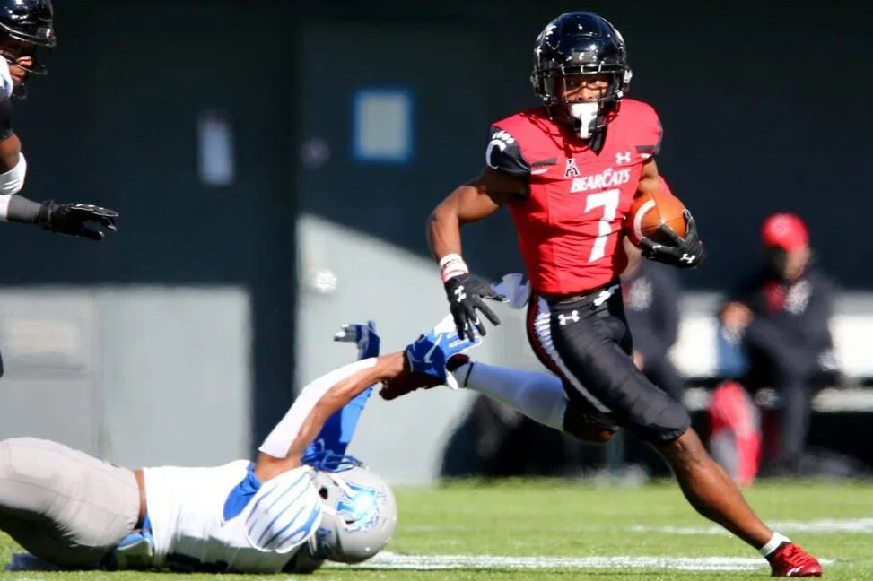 'I'm just glad he's on our team': Cincinnati's Tre Tucker's speed, vision a 'scary' combo