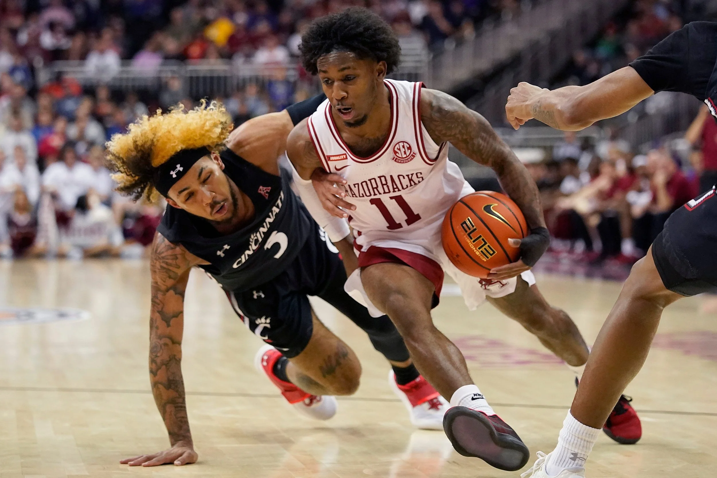 Takeaways: UC falls to No. 13 Arkansas 73-67 in Hall of Fame Classic championship game